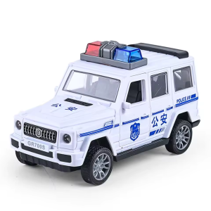 Simulation Mini Police Car Fire Truck Ambulance Inertia Toy Car Pull Back Truck Car Model Children Boy Gift