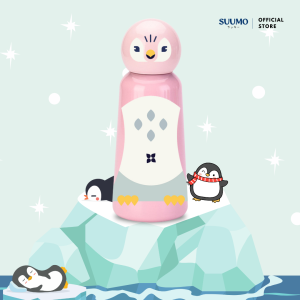 Suumo V Edition Tumbler Stainless Steel 350ml Motif Penguin