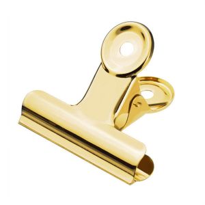 KECTTIO 6PCS Rose Gold 6PCS Nhiều màu Văn phòng phẩm Memo Clip Thép không Gỉ Hình ảnh Chủ Bookmark Clip Chất kết dính Clip Vé Kẹp Vòng Kim Loại Kẹp Giấy Clip