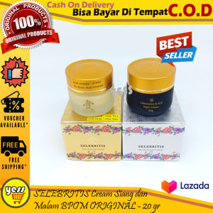 ( Gratis Masker Wajah !! ) SELEBRITIS Cream Siang dan Malam BPOM ORIGINAL 20 gr Cream Selebritis COD - YESS