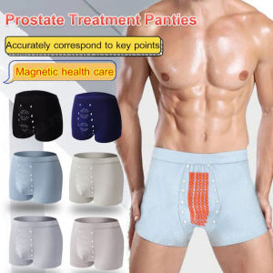Mens Ice Silk Prostate Breathable Comfortable Treatment Underwear