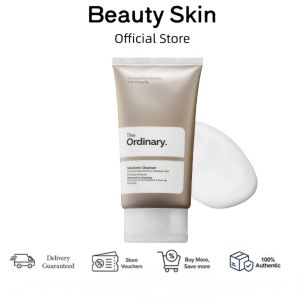 The Ordinary Squalane Cleanser 50ml – Gentle Oil-to-Milk Makeup Cleansing Balm Skin-Identical Emollient Base