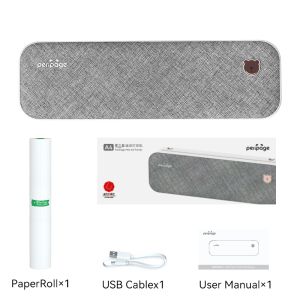 🇸🇬 ReadyStock - Printer portable A4 Thermal Printer Wireless Bluetooth Thermal Printing A4 Thermal printer 熱敏打印機