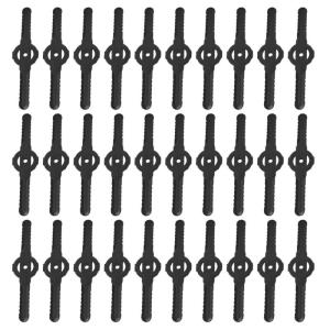 30pcs Plastic Cutter Blades Replacement for Cordless Grass Trimmer Durable and Easy to Installs Trimmer Head Cutter