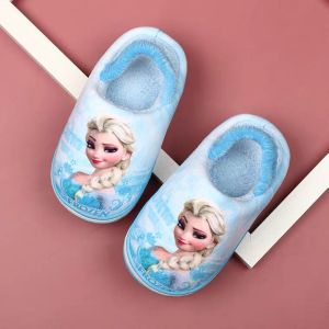SANDAL INDOOR QUEEN OF WINTER  PRINCESS ELSA FROZEN 16 CM UNTUK ANAK CEWEK ( SIZE 16 CM )