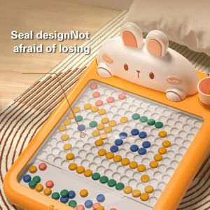 bunny game toodler magnetic drawing board montessori rabbit IFN