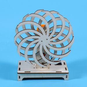 Đồ chơi STEM vòng quay sắc màu bằng gỗ cho trẻ em