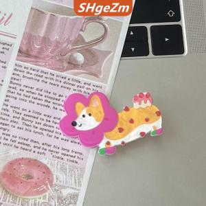 [COD] SHgeZm Ngọt Ngào Dễ Thương Con Chó Kẹp Tóc Phim Hoạt Hình Mỏ Vịt Clip Trái Tim Sao Acrylic Bangs Tóc Clip Bị Gãy Tóc Clip Tất Cả Các Phù Hợp Tóc Phụ Kiện