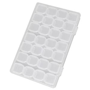 Portable Clear Box Convenient Storage Box Clear Container Suitable for Earrings Necklaces and Rings
