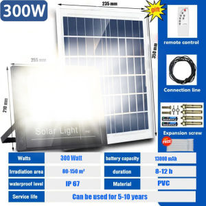 LAMPU SOROT LED 100W 200W 300W IP67 WATERPROOF / LAMPU TAMAN LED FLOOD LIGHT / LAMPU TEMBAK OUTDOOR Benih