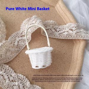 Vẹt vui vẻ gặm nhấm Giỏ đồ chơi cabas dệt thủ công làm giảm đồ tạo tác ngột ngạt