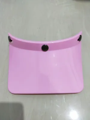 Pet kancing topi visor helm bogo retro ped duck panjang helm bogo warna hitam putih merah topi helm