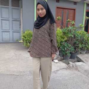 One Set Baju Gamis Early Atasan Dan Celana Panjang Wanita Allsize Setelan Tunik dan Celana Panjang