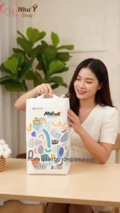 Bỉm/Tã Quần trẻ em 50 chiếc Miobuss JOLIE mềm mỏng thấm hút tốt chống tràn đủ size cho bé yêu thoải mái vận động. HTHSHOP