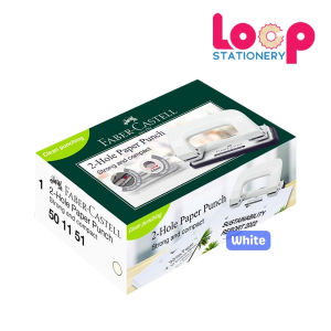 Faber-Castell 2 Hole Punch Paper Puncher Penebuk Lubang Kertas