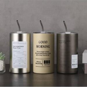STV Cangkir Stainless Steel 600ml Tumbler Kopi Cup Portabel Mug americano Botol minum termos panas dingin
