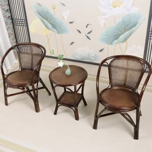 Ratten Arm Chair  Rattan Chair Outdoor Garden  Rattan Chair Outdoor Leisure Single Elderly Armchair Heritage Craft 藤椅