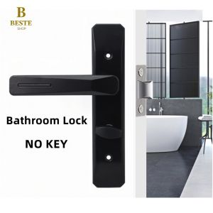 Antique Mute Handle Room Door Knob Lock Anti-theft Security Furniture Hardware