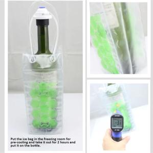 Wine Bottle Freezer Bag Portable Liquor Ice-cold Tool Rapid Chilling Cooler Ice Bag Beer Cooling Gel Holder Carrier