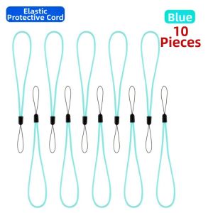 PLLEWY Short Hanging Rope Elastic Hanging Rope High Elasticity Universal Wristband Rope Holder Navigation Device Protection Cover High Quality Round Rope Straps Lanyard for Bicycle