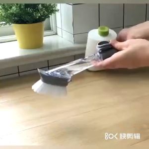 Sikat Cuci Piring & Dispenser Sabun Tongkat