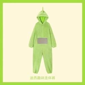[SG Ready Stock]Christmas Cute Dipsy Tinky Winky Po Lala Teletubbies Cartoon Nightwear Sleep Suit Onesies Pajamas Costumes