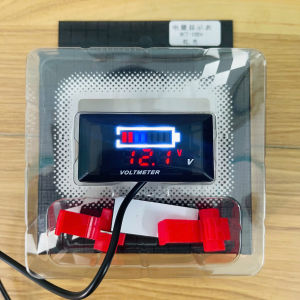 COMBO PAT + ĐỒNG HỒ BÁO VOL V2 10V-100V chính xác số rõ Gắn Xe Máy Xe Điện 133 Xmen Gogo...