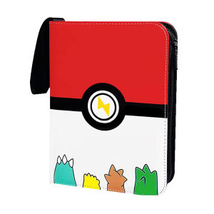 400PCS Buku Album Kartu Pokemon/Buku Album Holder Kartu Game/Buku Album Holder Kartu Pokemon Yugioh