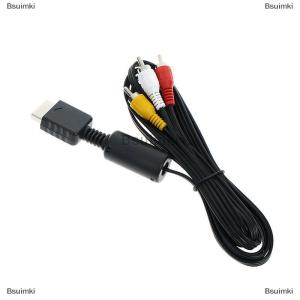 [COD] Bsuimki สาย AV Audio Video Cable สำหรับ PS2 PS3 Play Station Console System