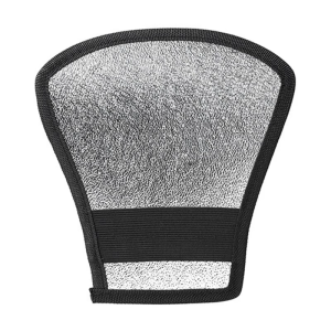 Flash Diffuser Reflector 2 Sided Flexible Bend Bounce Reflector with Elasticity Strap for Flashlight Photography Camera