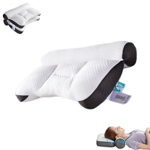 【Fast ship】日本黑科技睡眠枕大豆纤维 Pillow Neck Painless Comfortable Sleep Shoulder Pillow Memory Foam Pillow Straight Neck Side Sleeping Shoulder Stiffness Neck Pillow Lower/Higher Pillow