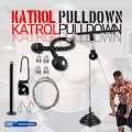 Pull down Katrol Pulldown Catrol Tricep Rope Alat Fitness kabel Gym DIY cable Machine. 