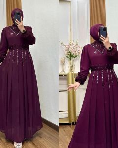 Laudiya Dress Ceruty payet Dress lebaran terbaru Dress dewasa terbaru Gaun pesta wanita elegan viral