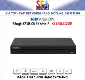 Đầu ghi KBVISION 32 Kênh IP - KX-C4K8232SN3