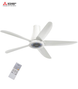 Quạt trần Mitsubishi 5 cánh chính hãng Thái Lan điều khiển tự động C56-RA5