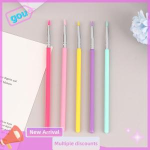 gou Silicone Concealer Brush Eye Makeup Assist Brush Eyeliner Brush Eye Shadow Eyebrow Details Nail Painting Tools Nail Art Brush