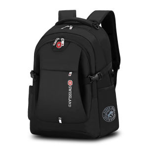 15inch Laptop Backpack Waterproof Large Capacity School Travel Bag with USB Charging Port for Men Women