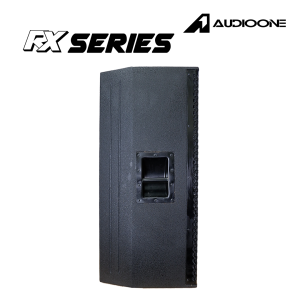 Speaker Audio One RX 215 Dual 15 Inch 2000W Hitam Berkilau dengan Bluetooth dan USB - Garansi Resmi