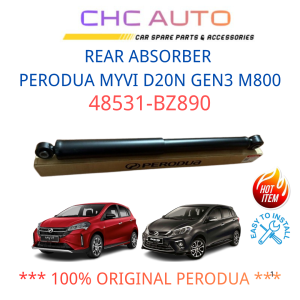 ORIGINAL PERODUA MYVI D20N MYVI GEN3 18-26 ABSORBER FRONT&REAR 48510-BZC20 48531-BZ890 48520-BZ710