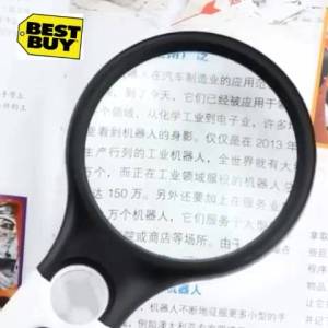 Kính Lúp Cầm Tay Có Đèn Led Magnifier Siêu Sáng Zoom Loại Tốt Nhất x10x20 Lần.