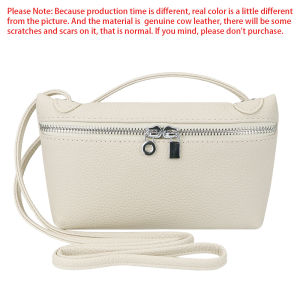 Royal Bagger Genuine Leather Crossbody Bag for Women Fashion Simple Shoulder Bag Solid Color Double Zipper Satchel Purses 1862