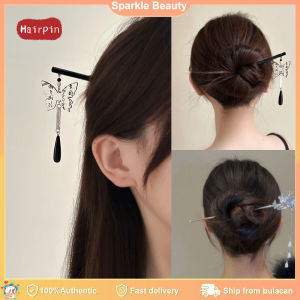 Chinese Style Antique Hairpin Hair Accessories Popular Metal Butterfly Tassel Hairpin for Chopstick Headwear