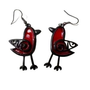 Hmeme Độc Đáo Dễ Thương Nhựa Chim Dangle Thả Bông Tai Cho Phụ Nữ Quyến Rũ Cô Gái Giải Trí Đảng Đồ Trang Sức Quà Tặng