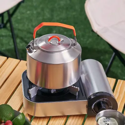 Teko Kattle Camping Hiking Outdoor Teapot Ceret Stainless WMO YUHWSH1.5
