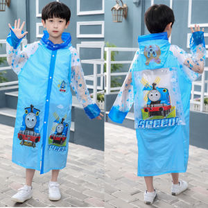 YADOU เสื้อกันฝน เด็กเสื้อกันฝนการ์ตูน P Oncho สำหรับเด็กหญิงและเด็กชายพองปีก P Oncho กับกระเป๋านักเรียนตำแหน่งเสื้อกันฝน เสื้อกันฝน