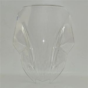 Motorbike For Kawasaki Versys 650 KLE650 2022 2023 2024 4mm Thickness 470mm Height Windscreen Windshield Wind Deflector Shield Screen Visor Glass