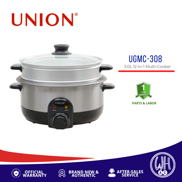 Union 3.0L Multi Cooker 12 in 1 UGMC 308 Lazada PH