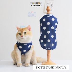 Dotti Tank - Baju Kucing dan Baju Anjing POMAPOO Premium Berkualitas