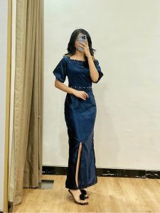 Dress Luciana Premium / dress pesta terbaru / gaun pesta premium / long dress / dress natal 2024 luciana(GOOD QUALITY)