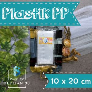 Kantong Plastik PP Bening UK 10x20 Cm 35 micron / 250gr / Plastik  Gula / Plastik Snack Plastik Keripik Ukuran 10 x 20 cm Tebal